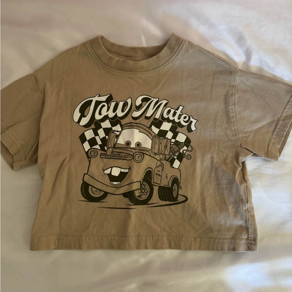 GAP Kids Tan 'Tow Mater' Graphic Tee
